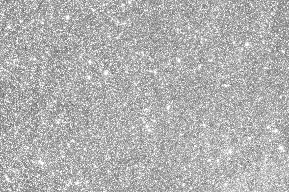 Silver glittering background